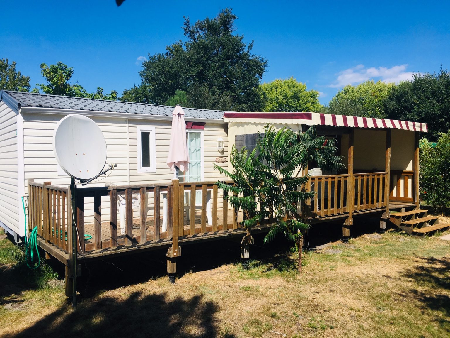 Nos Mobilhomes Camping La Lande à Mimizan